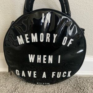 Kill Star Black Bag ( No Straps)